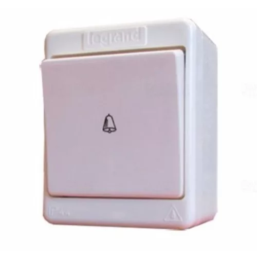 Legrand Kontállux 083910 egypólusú nyomó (N101), IP44, fehér