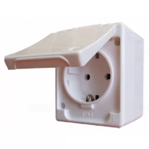 Legrand Kontállux 083913 földelt dugalj 2P+F, IP44, fehér