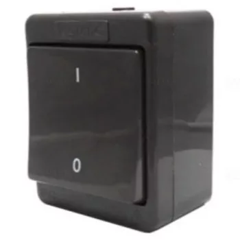 Legrand Kontállux 083922 kétpólusú kapcsoló (102), IP44, barna