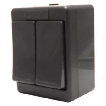Legrand Kontállux 083925 csillárkapcsoló (105), IP44, barna