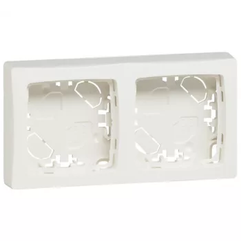   Legrand 086092 Oteo falon kívüli kettős keret fehér ( Legrand 086092 )