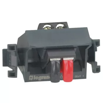   Legrand 086139 Oteo falon kívüli hangszórócsatlakozó fehér ( Legrand 086139 )
