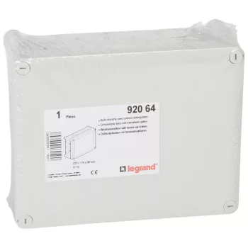 Legrand Plexo 092064 szerelődoboz, IP55, szürke