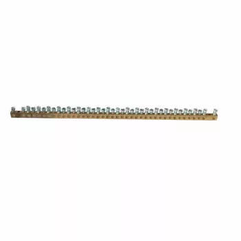   Legrand 134005 PractiboxS csavarral rögzíthető csupasz sárgaréz PE elosztókapocs, 40 kötési pont, 20x16mm² + 20x10mm²; Icc=6 kA ( Legrand 134005 )