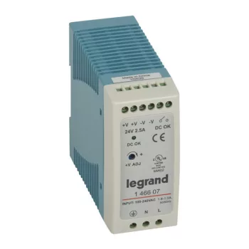   Legrand 146607 tápegység 60W 100-240/24V= kapcsolóüzemű stabilizált ( Legrand 146607 )