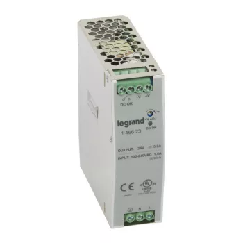   Legrand 146623 tápegység 120VA 115-230/24V= kapcsolóüzemű stabilizált ( Legrand 146623 )