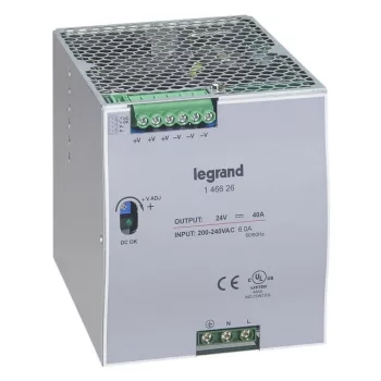   Legrand 146626 tápegység 960VA 115-230/24V= kapcsolóüzemű stabilizált ( Legrand 146626 )