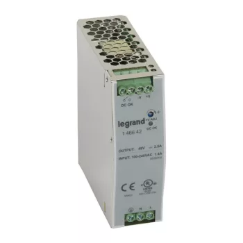   Legrand 146642 tápegység 120VA 115-230/48V= kapcsolóüzemű stabilizált ( Legrand 146642 )