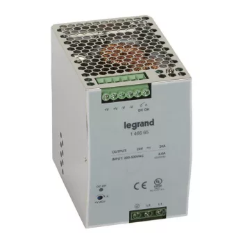   Legrand 146665 tápegység 480W 200-500/24V= kapcsolóüzemű stabilizált ( Legrand 146665 )