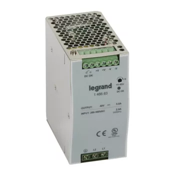   Legrand 146683 tápegység 240W 200-500/48V= kapcsolóüzemű stabilizált ( Legrand 146683 )