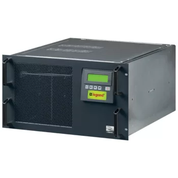   Legrand 310381 MEGALINE 2,5 kVA 13 perc BEM: Schuko/FR dugó KIM: 4xSchuko RS232 online kettős konverziós szünetmentes rack (UPS) ( Legrand 310381 )