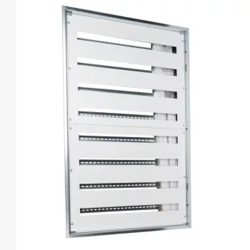   Legrand 337238 XL3 S 160 fém elosztószekrény 288 modul, 8 sor, ajtó nélkül, süllyesztett, IP30 (IP40 ajtóval), méret 1412x883x137,5mm