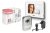 Legrand 360910 EASYKIT fehér 2 vezetékes Wi-Fi videó kaputelefon szett adapterrel, egylakásos, bővíthető, színes 7"-os beltéri egység, hívásátirányítás okostelefonra ( Legrand 360910 )