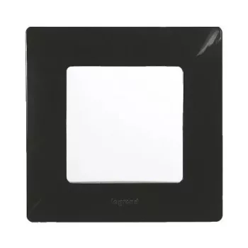   Legrand Niloé 397031 1-es fekete matt keret (Legrand 397031)