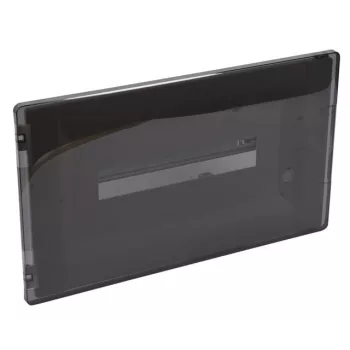  Legrand 401756 Practibox3 süllyesztett kiselosztó, átlátszó füstszínű ajtóval, védőföld és nulla elosztókapoccsal, 1 sor 18 modul, 234x422 ( Legrand 401756 )