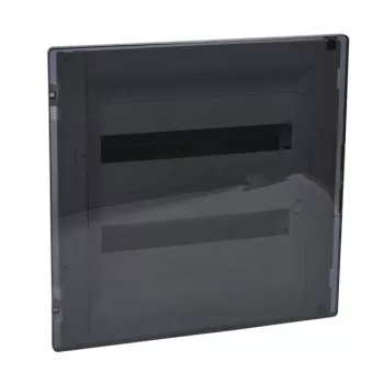   Legrand 401757 Practibox3 süllyesztett kiselosztó, átlátszó füstszínű ajtóval, védőföld és nulla elosztókapoccsal, 2 sor 36 modul, 442x422 ( Legrand 401757 )