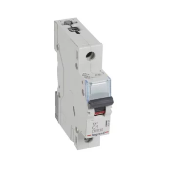   Legrand 403426 TX3 Kismegszakító. 1P, 1A, C karakterisztika, 6kA