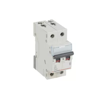   Legrand 403730 TX3 Kismegszakító. 2P, 1A, D karakterisztika, 6kA