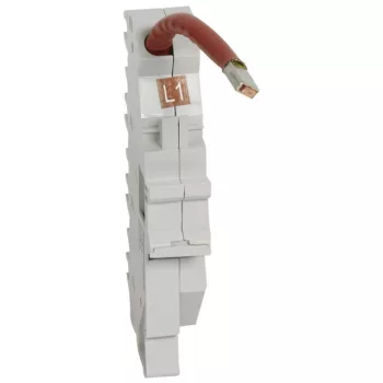   Legrand 404518 HX3 vezetékezhető foglalat DX3/DX 1P 1,5 mod/pólus széles készülékhez - L2 ( Legrand 404518 )