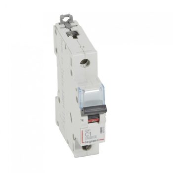   Legrand 407662 DX3 Kismegszakító. 1P, 1A, C karakterisztika, 6kA