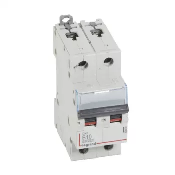   Legrand 408940 DX3 Kismegszakító. 2P, 10A, B karakterisztika, 10kA