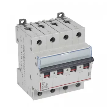   Legrand 409328 DX3 kismegszakító 4P C0,5 10000A / 16 kA ( Legrand 409328 )