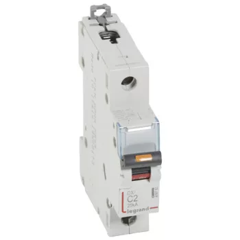   Legrand 409752 DX3 Kismegszakító. 1P, 2A, C karakterisztika, 25kA