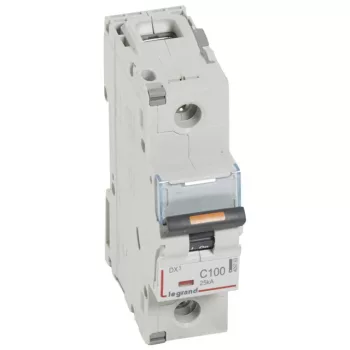   Legrand 409763 DX3 Kismegszakító. 1P, 100A, C karakterisztika, 25kA