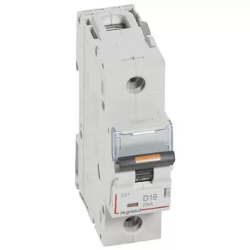   Legrand 409807 DX3 Kismegszakító. 1P, 16A, D karakterisztika, 25kA