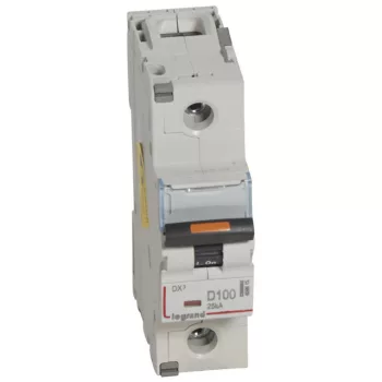   Legrand 409815 DX3 Kismegszakító. 1P, 100A, D karakterisztika, 25kA