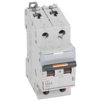   Legrand 409868 DX3 kismegszakító 25kA 2P 230/400V~ MA4 ( Legrand 409868 )