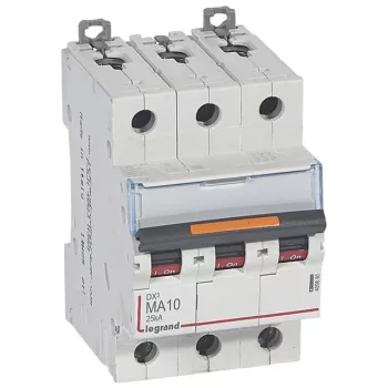   Legrand 409880 DX3 kismegszakító 25kA 3P 400V~ MA10 ( Legrand 409880 )