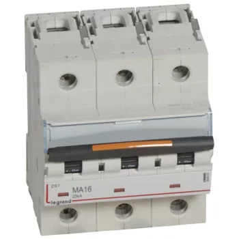  Legrand 409882 DX3 kismegszakító 25kA 3P 400V~ MA16 ( Legrand 409882 )