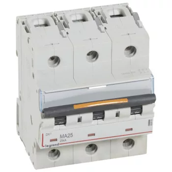   Legrand 409883 DX3 kismegszakító 25kA 3P 400V~ MA25 ( Legrand 409883 )