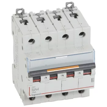   Legrand 409888 DX3 kismegszakító 25kA 4P 400V~ M4 ( Legrand 409888 )