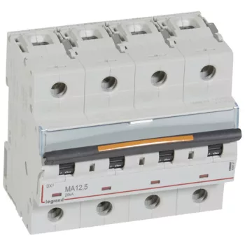   Legrand 409891 DX3 kismegszakító 25kA 4P 400V~ MA12,5 ( Legrand 409891 )