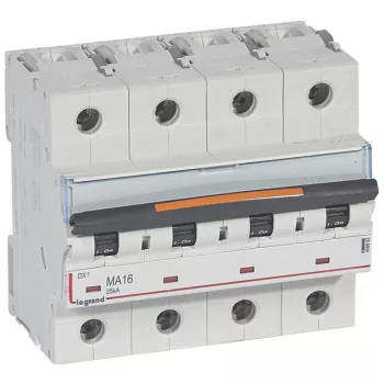   Legrand 409892 DX3 kismegszakító 25kA 4P 400V~ MA16 ( Legrand 409892 )