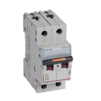   Legrand 409909 DX3 kismegszakító 25kA 2P Z3 ( Legrand 409909 )