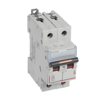   Legrand 409911 DX3 kismegszakító 25kA 2P Z6 ( Legrand 409911 )