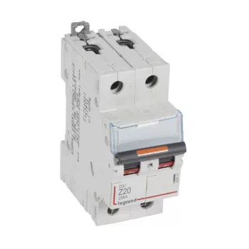   Legrand 409914 DX3 kismegszakító 25kA 2P Z20 ( Legrand 409914 )