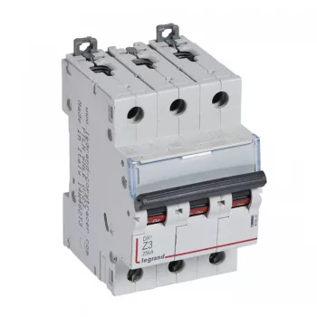   Legrand 409920 DX3 kismegszakító 25kA 3P Z3 ( Legrand 409920 )