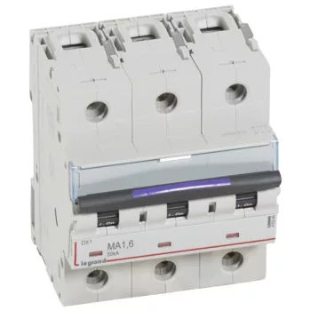   Legrand410246 DX3 kismegszakító 50kA 3P 400V~ MA1,6 ( Legrand410246 )