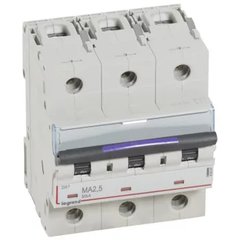   Legrand410247 DX3 kismegszakító 50kA 3P 400V~ MA2,5 ( Legrand410247 )