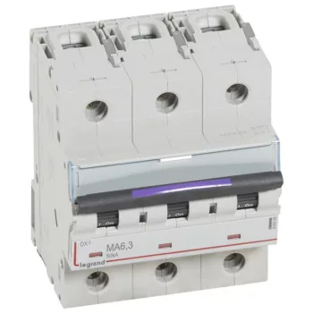   Legrand410249 DX3 kismegszakító 50kA 3P 400V~ MA6,3 ( Legrand410249 )