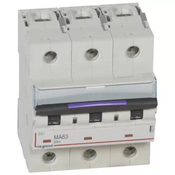   Legrand 410255 DX3 kismegszakító 50kA 3P 400V~ MA63 ( Legrand 410255 )