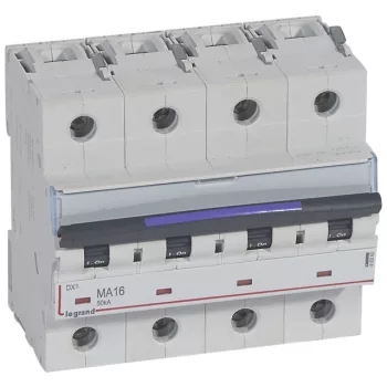   Legrand 410262 DX3 kismegszakító 50kA 4P 400V~ MA16 ( Legrand 410262 )