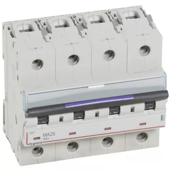   Legrand 410263 DX3 kismegszakító 50kA 4P 400V~ MA25 ( Legrand 410263 )