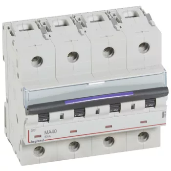   Legrand 410264 DX3 kismegszakító 50kA 4P 400V~ MA40 ( Legrand 410264 )