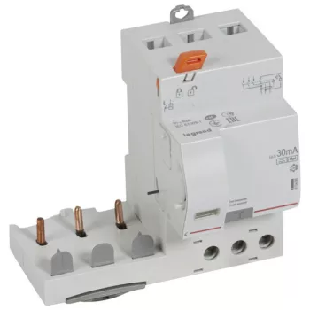   Legrand410486 DX3 áramvédő relé 3P 400V~ Hpi 63A 30mA ( Legrand410486 )