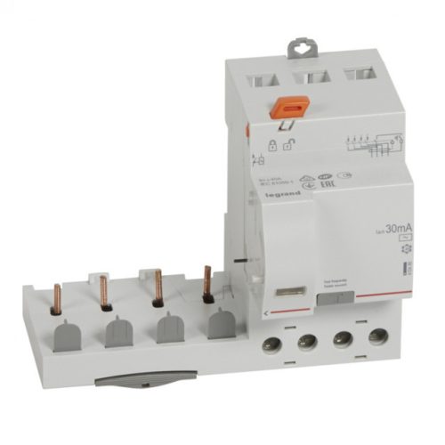 Legrand 410499 DX3 áramvédő relé 4P 400V~ AC 40A 30mA ( Legrand 410499 )
